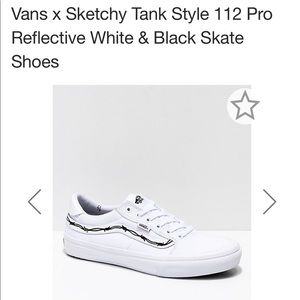 Vans x Sketchy Tank style pro reflective Vans x Sketchy Tank style pro reflective